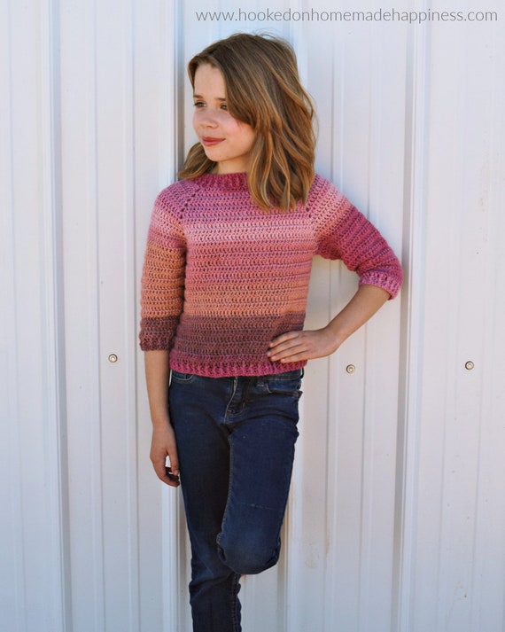 everyday raglan sweater