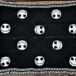 Halloween Blanket Crochet Pattern