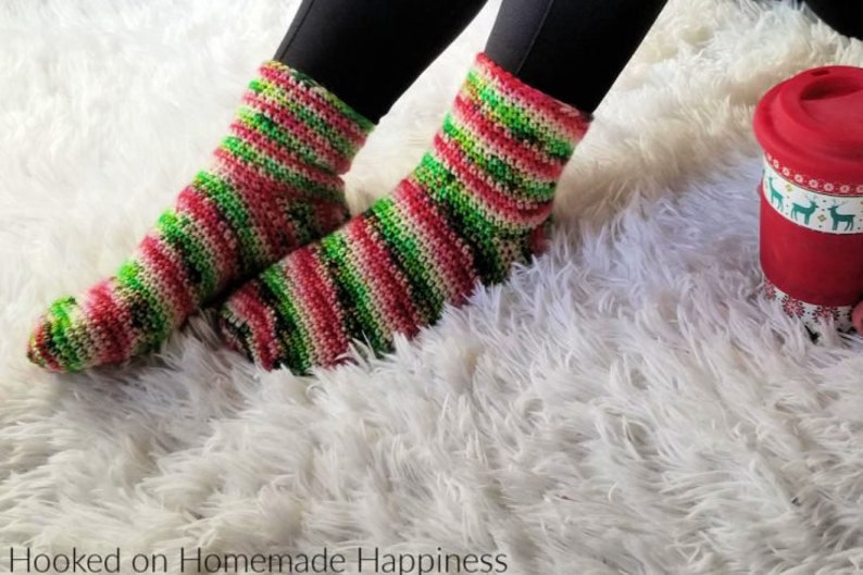 Basic Socks Crochet Pattern image 1