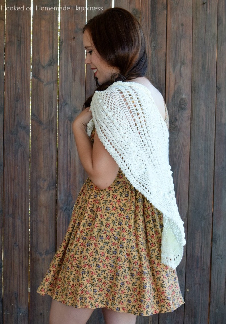 Al Fresco Shawl Crochet Pattern image 5