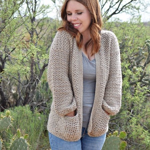 Catalina Cardigan Crochet Pattern