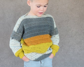 Everykid Sweater Crochet Pattern