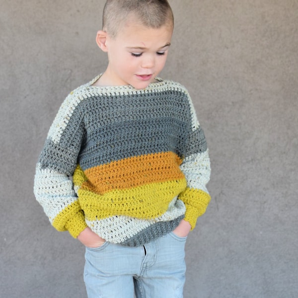 Everykid Sweater Crochet Pattern