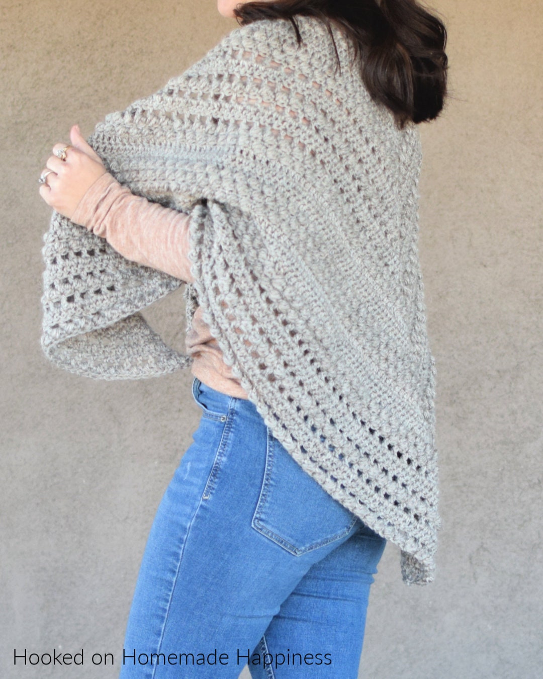 Pebble Shawl Crochet Pattern - Etsy