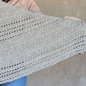 Pebble Shawl Crochet Pattern image 5