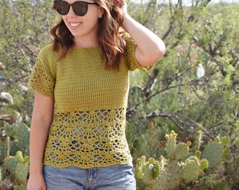 Bahama Blouse Crochet Pattern