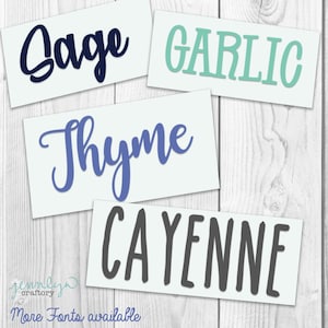 Kitchen Labels--Pantry Labels--Jar Labels--Canister Labels--Custom Labels--Farmhouse Labels--Organization Labels--Modern Labels