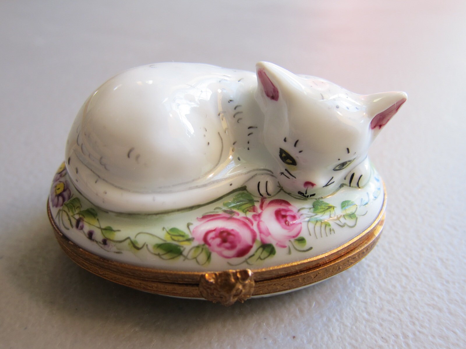 Cat Limoges Box - Etsy