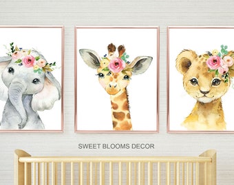 cloud island floral fields mobile