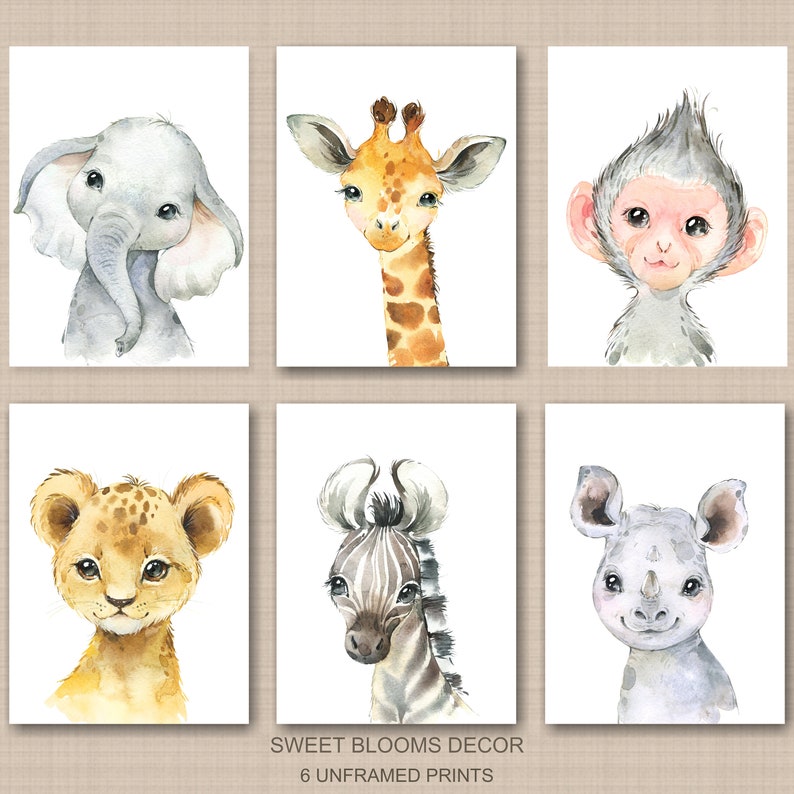 Animal Wall Art Nursery