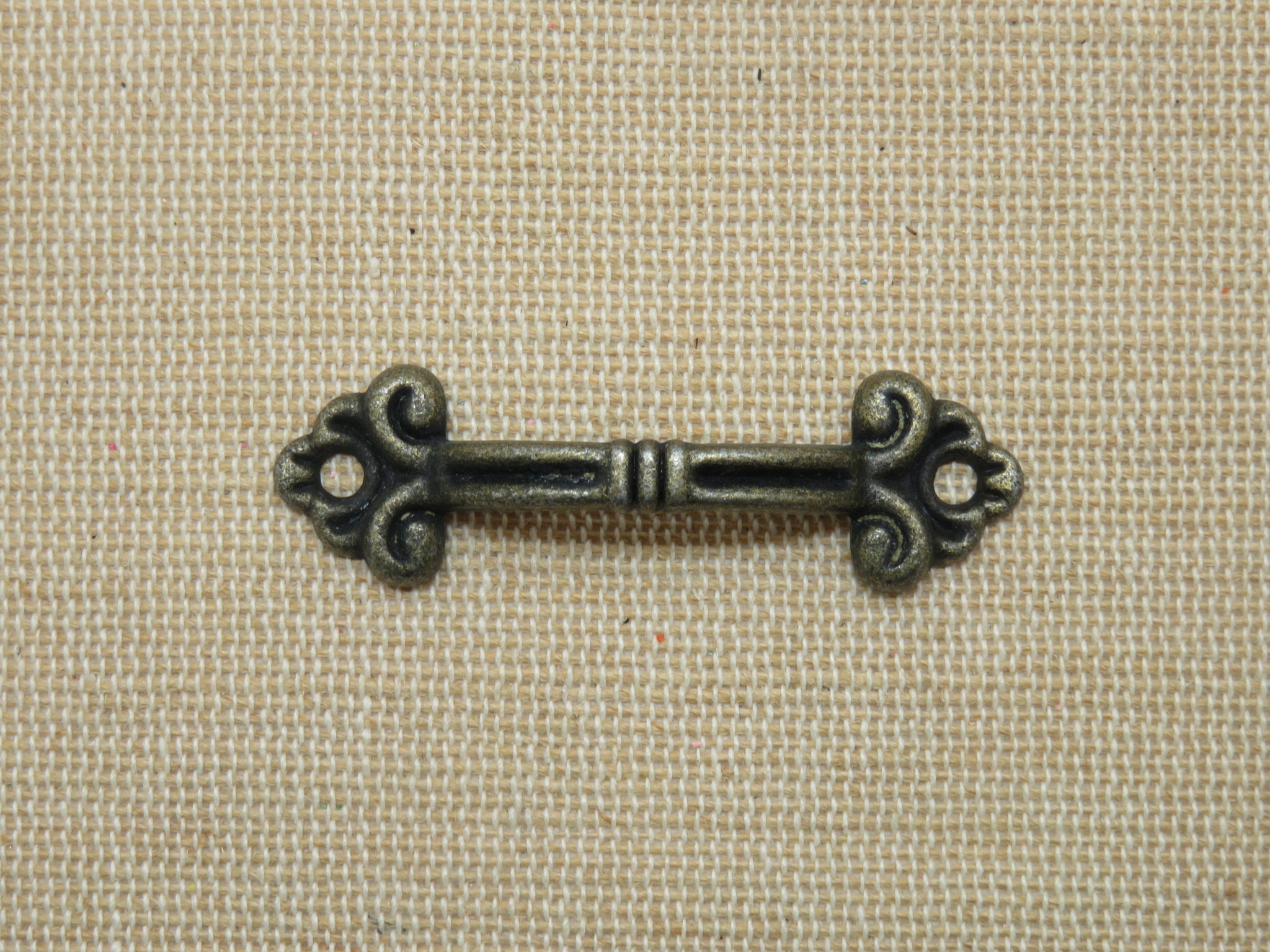 Poignée Bronze Fleuri Style Rétro Ancien Pour Restauration Meuble Tiroir Porte - Home Staging Diy