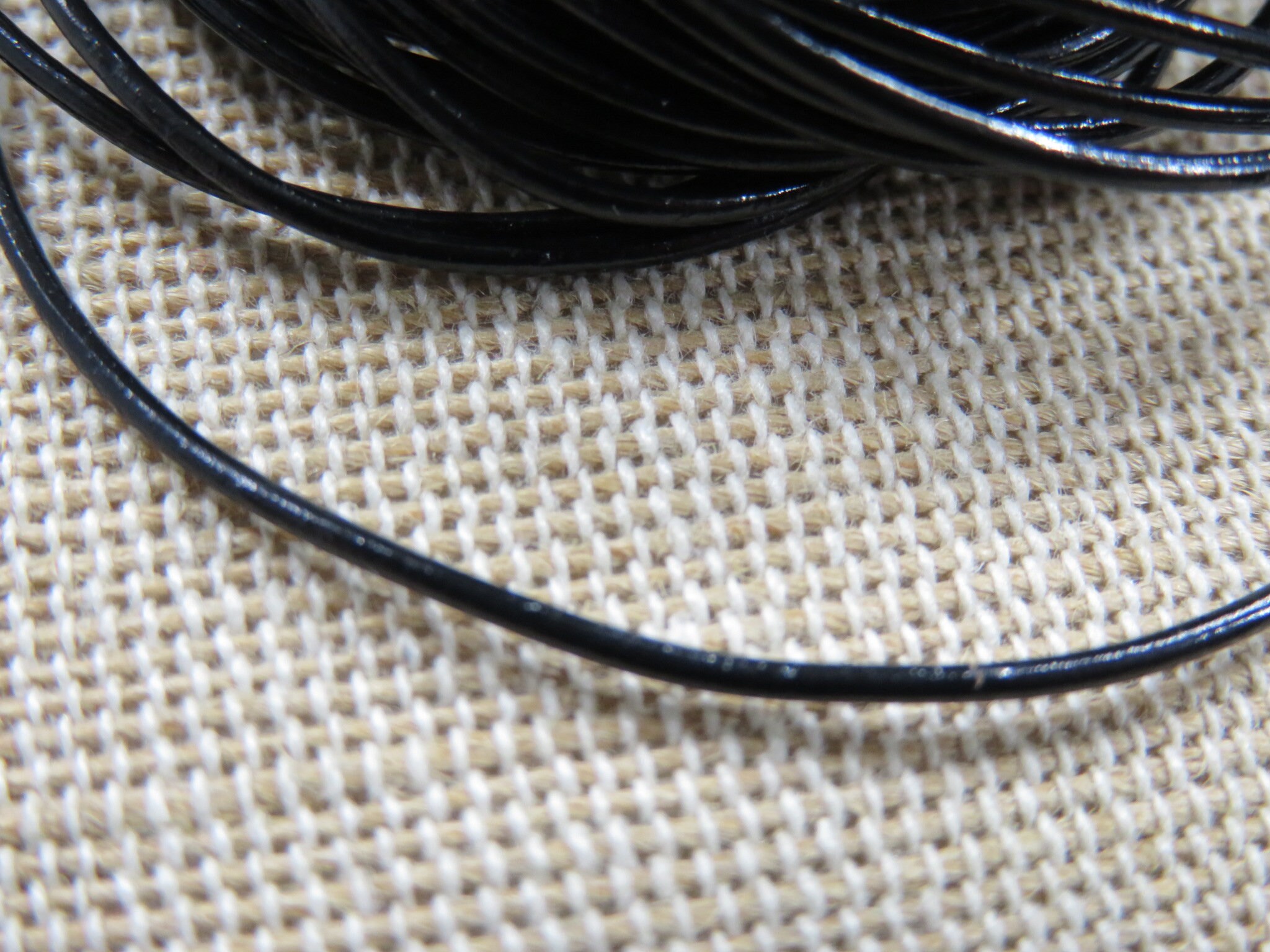 1mm 2mm 3mm Round Leather Cord, Genuine Leather Cord Black Leather Cord  Brown Leather Cord Natural Leather Cord Necklace Bracelet Cord LC1-3 