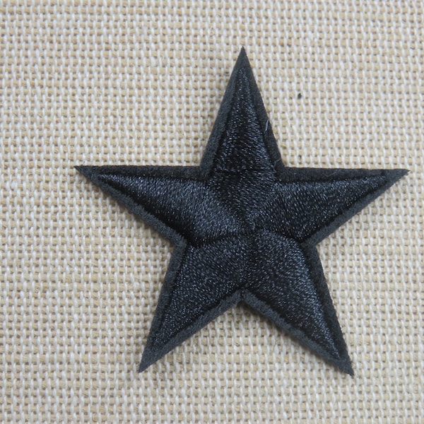 Patch étoile thermocollant - écusson star appliqué à repasser textile