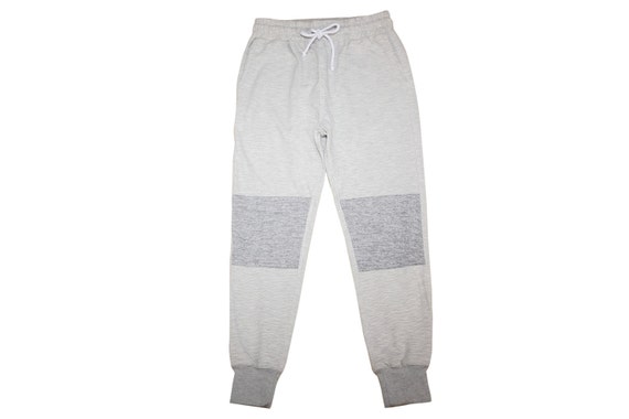 grey moto pants
