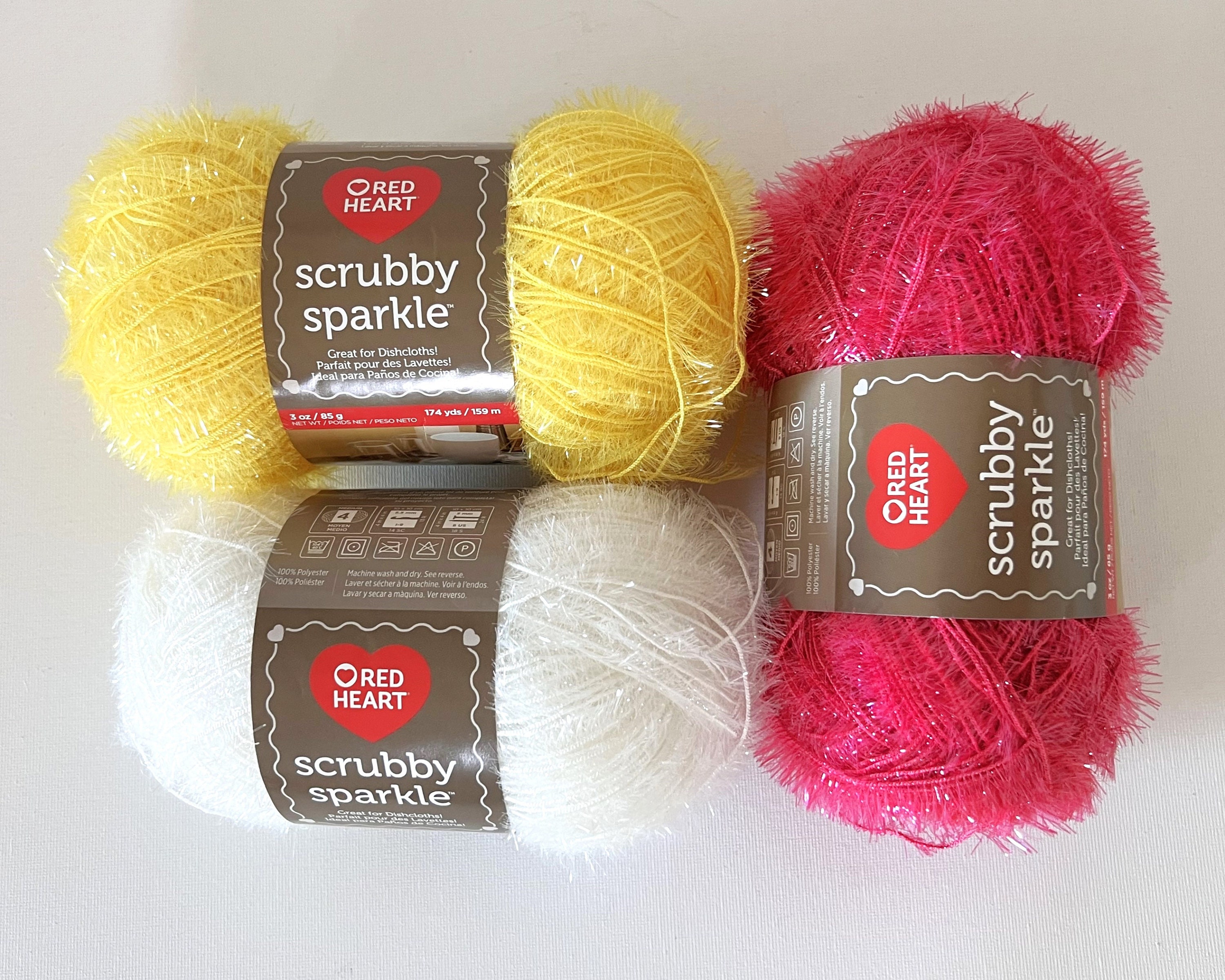 Soft Sparkle Yarn Big Twist Twinkle Yarn 4 Worsted Red, White, Mulberry,  Sapphire, Teal, Amigurumi, Low & Fast Ship 