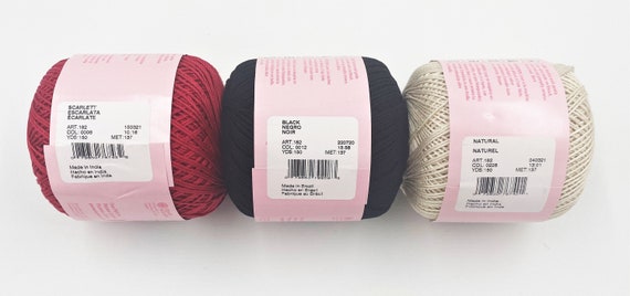 Coats Aunt Lydia's Fashion Crochet Thread Size 3 Warm Rose 150 Yards for  sale online