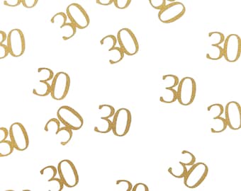 30th Birthday Confetti, 30th Birthday Decorations, Glitter Birthday Confetti, Dirty Thirty, 30th Birthday Party Decor, 30th Party Supplies
