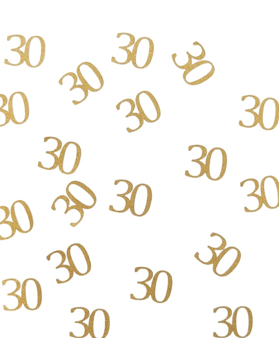30th Birthday Confetti, 30th Birthday Decorations, Glitter Birthday Confetti, Dirty Thirty, 30th Birthday Party Decor, 30th Party Supplies