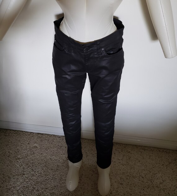 Black Shiny Pants by Else Gem