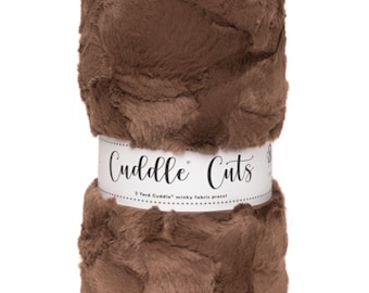 2 Yard Luxe Cuddle® Cut Hide Truffle