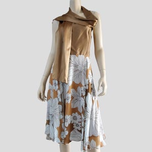 spiegel silk dress Spiegel silk blend tan Dress 2x 2XL (20-22)