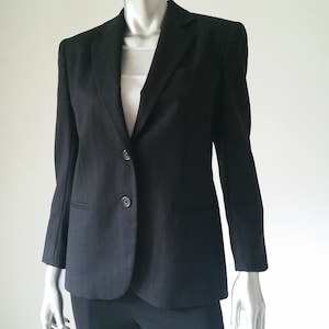 1990s Vintage Ralph Lauren Blazer Pure New Wool, Petite Clothing Made in USA