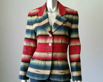 1980s Vintage Southwestern Express Blazer