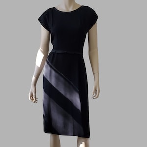 1960s Vintage Dress, Little Black Dress, Cap Sleeve Dress, LBD Vintage, 60s Cocktail Dress
