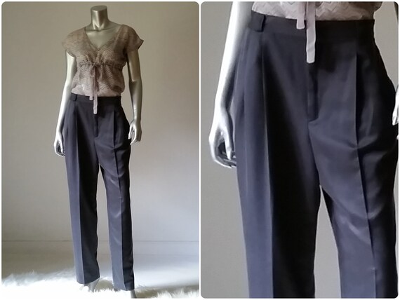 high rise baggy pants