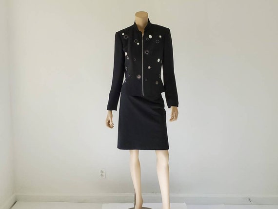 1980s Vintage Alberto Makali Avant Garde Jacket, … - image 10