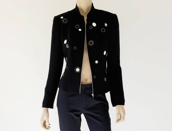 1980s Vintage Alberto Makali Avant Garde Jacket, … - image 1