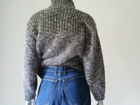 1980s Vintage Jeans, High Waisted Baggy Jeans Sas… - image 5