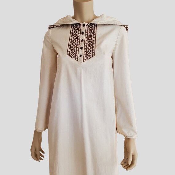 1960s Vintage Dress Kaftan, The Villager, Union M… - image 2