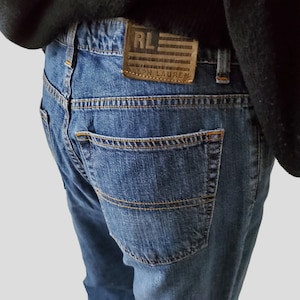 1990s Vintage Polo Jeans Co, Ralph Lauren Jeans, Flare Jeans Vintage, Ralph Lauren Denim, 90s Jeans Women