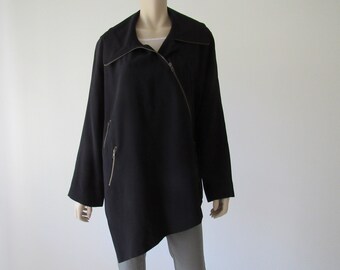 1990er Vintage Ivan Grundahl Jacke, Asymmetrischer Sam