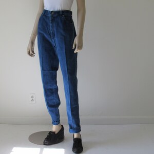 1980 Vintage Lee Jeans, cintura alta, 100 por ciento algodón, hecho en los EE.UU.