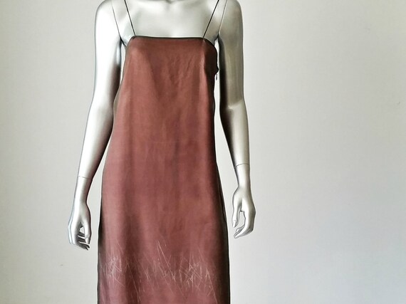 1990s Vintage Organza Silk Dress, Banana Republic