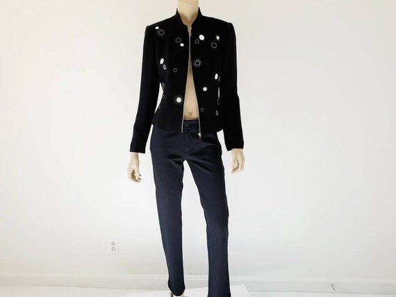 1980s Vintage Alberto Makali Avant Garde Jacket, … - image 9