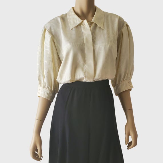 Ensemble Jupe Et Veste Vintage Escada Margaretha Ley - Taille UK 12 (FR 40) - Années 80