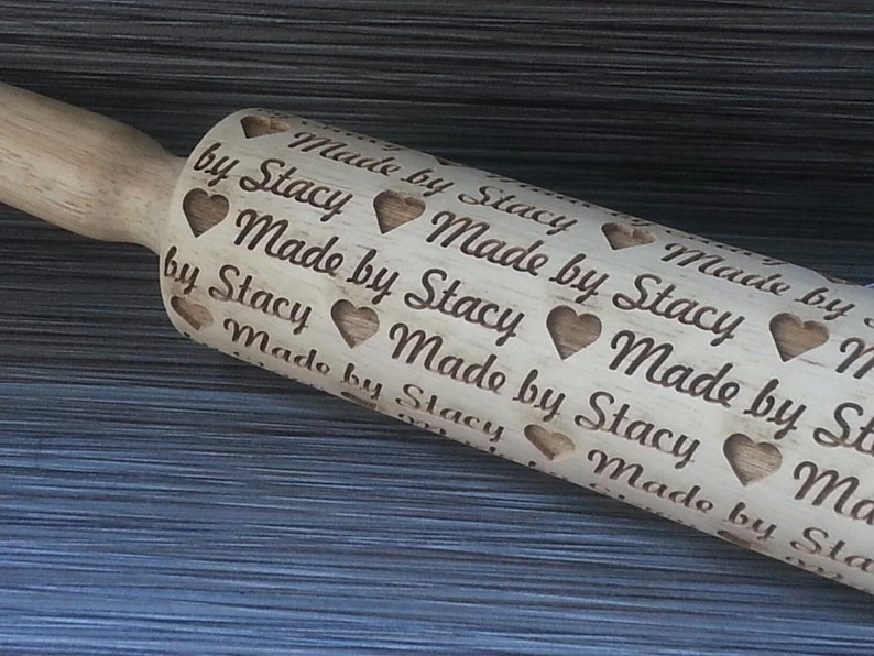 Personalized Rolling Pin made By Etsy