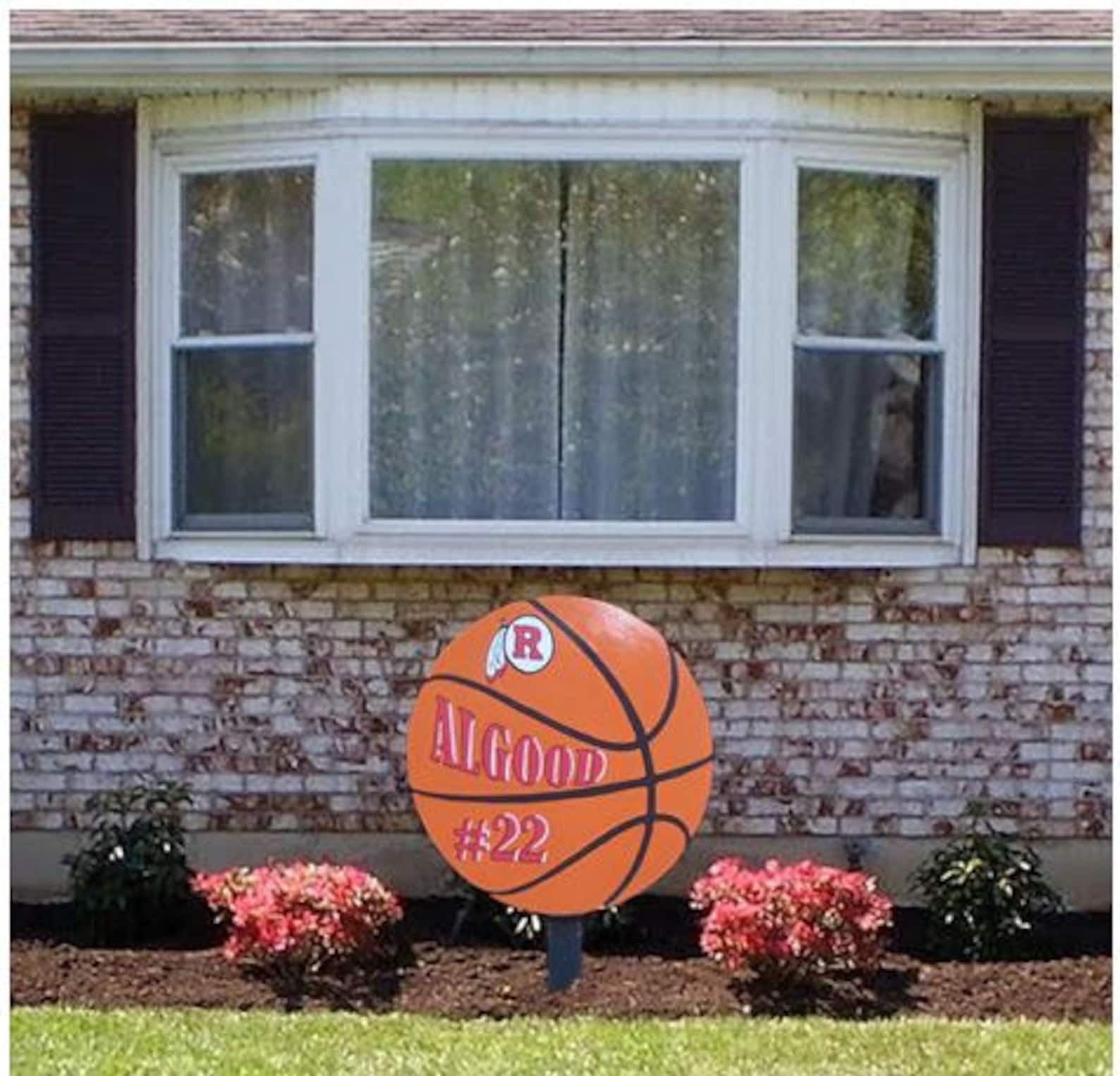 Basketball Wooden Yard Art Sign All Sports Can Be Done and Etsy