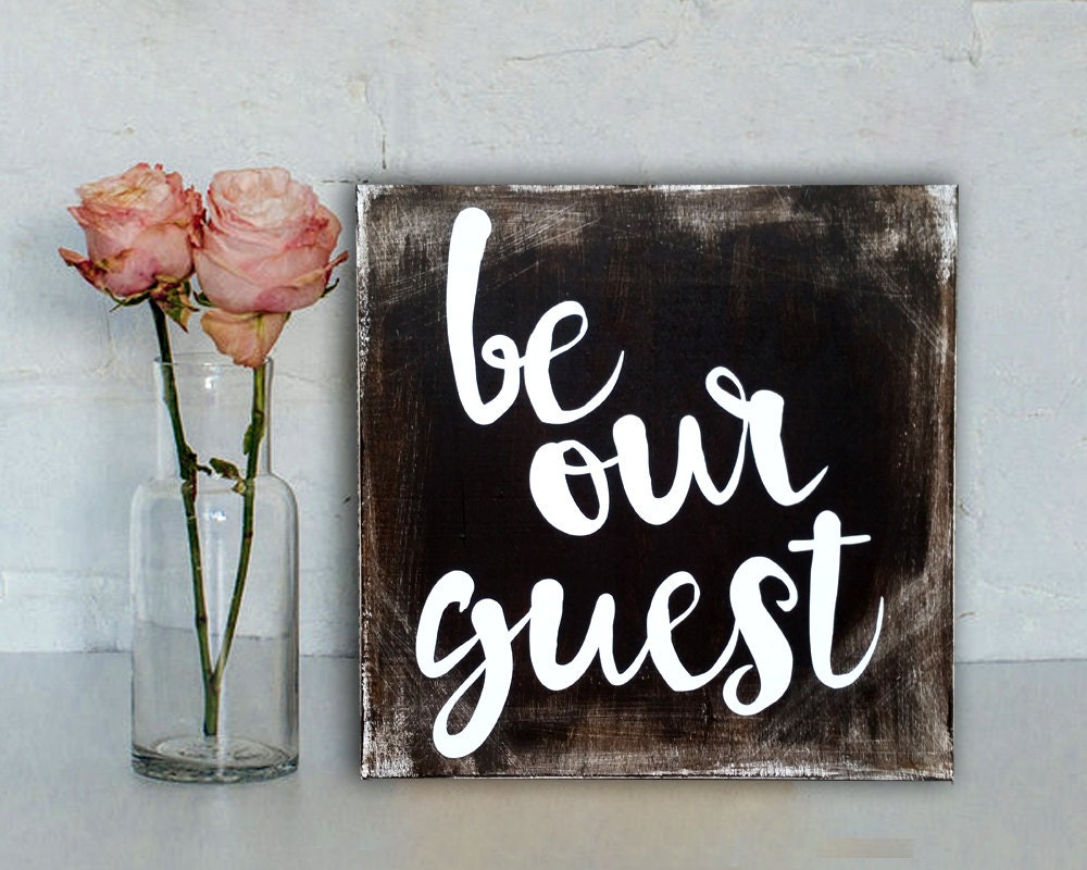 Be Our Guest Sign Beauty And The Beast Be Our Guest Guest