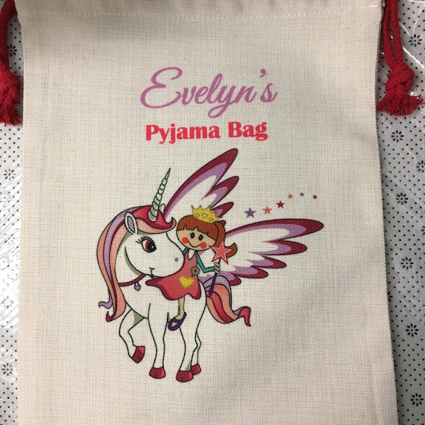 Pyjama Bag - Etsy UK