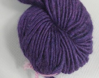 Corespun byzantium, worsted weight 75/25 superfine merino and tussah silk over a cotton core