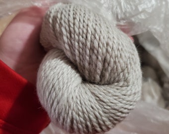 Mill spun yarn, 80/20 superfine merino/angora, DK weight