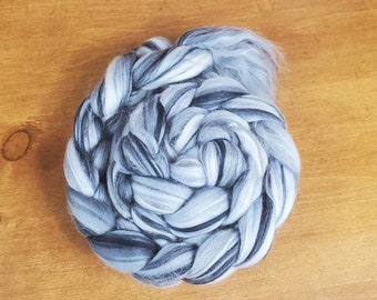 23 m mezcla merino peinado superior, fibra hilada