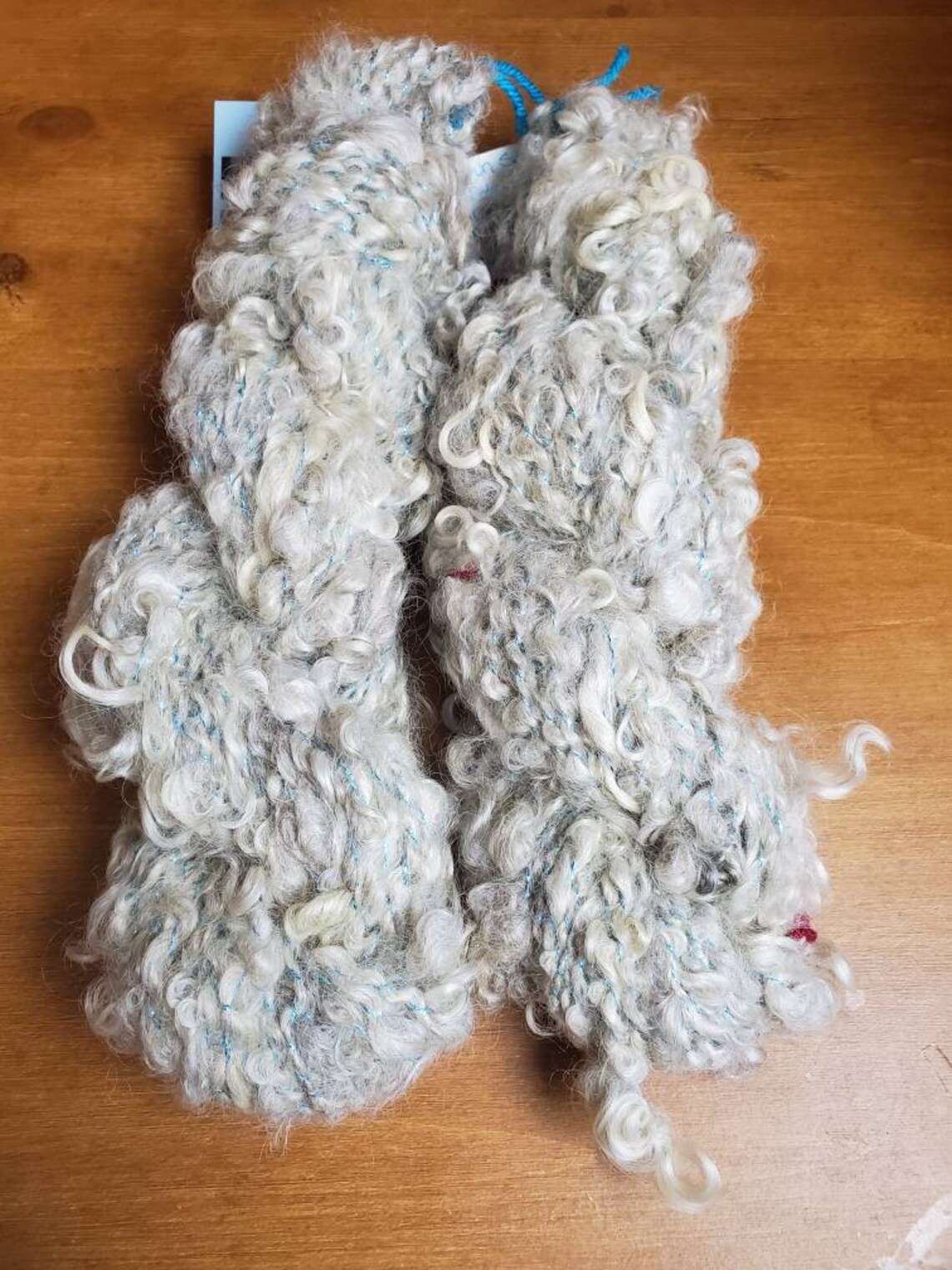 Hand spun yarn local cotswold wool Lock spun bulky Etsy