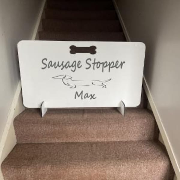 Dog Stair Stopper Etsy UK