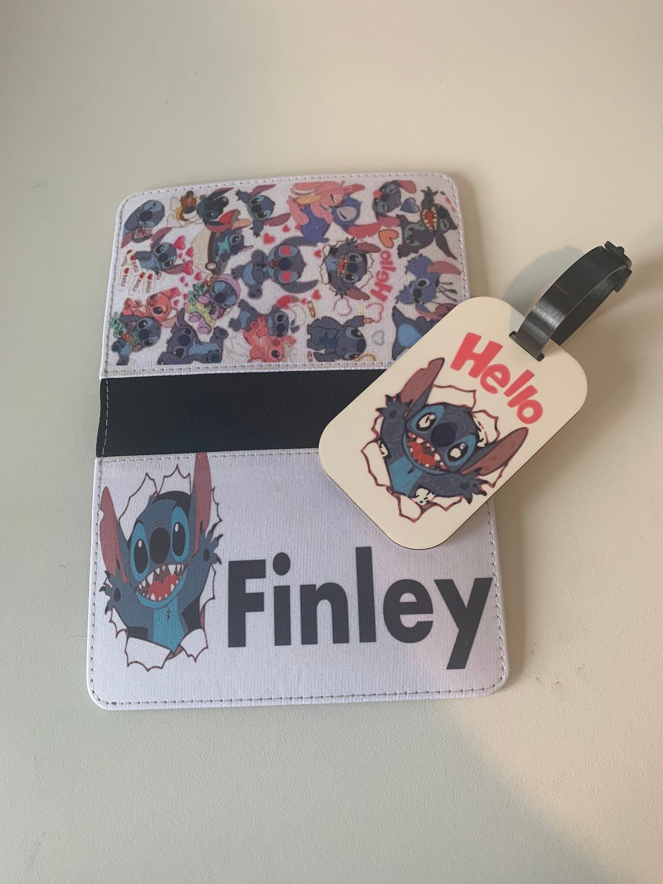 Personalised Disney inspired passport cover. Etsy