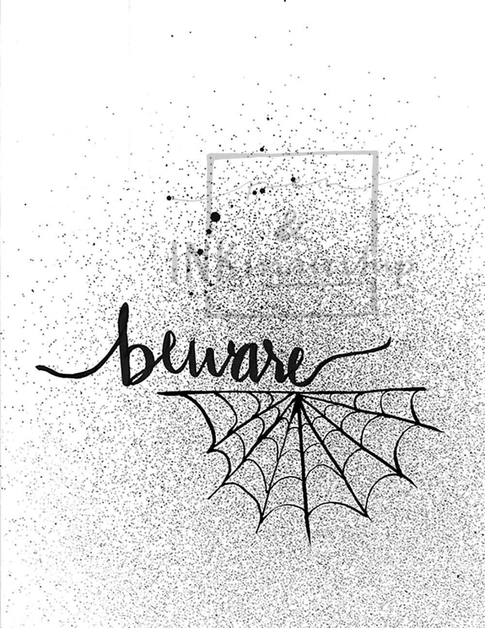 Halloween Printable Black and White Decor, Digital Halloween Art Print ...